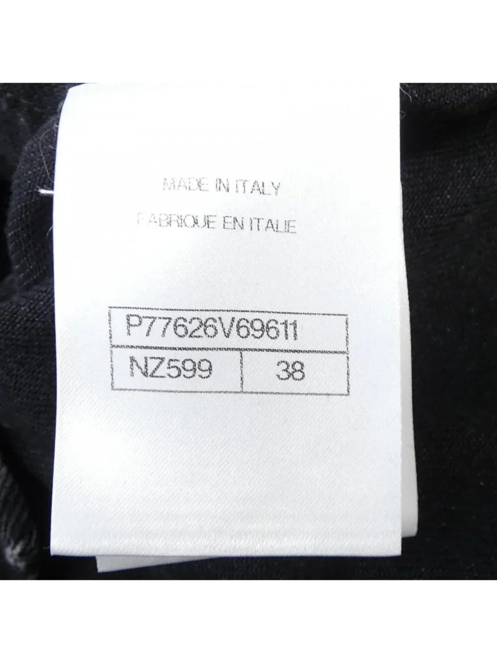 Chanel Cape Black